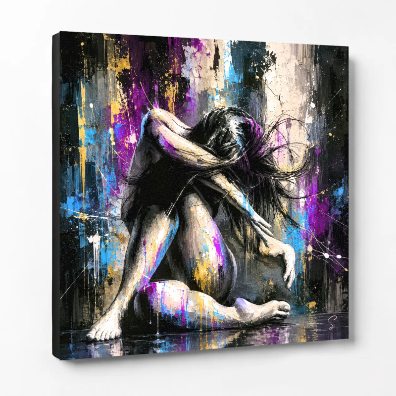 Tableau danse ballet Entwined Motion impression toile hd