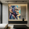tableau-singe-urban-soul-street-art-contemporain-par-lvip-pour-salon-contemporain