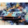 Tableau Lamborghini n°6 Pop Art automobile – création LVIP