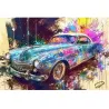 Tableau Chevrolet des années 1950 Pop Art Chrome Rebellion art automobile LVIP