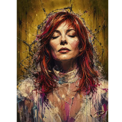 Tableau Mylène Farmer Renaissance Éternelle par LVIP