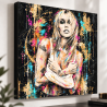 Tableau Miley Golden Rebel impression toile