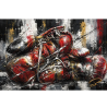 Tableau Boxe Knockout Dreams – Art Contemporain | LVIP