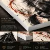 Black Storm – tableau cheval sur Toile Canvas 285 g/m² tranche blanche