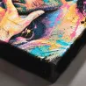 Inner Chaos sur Toile Canvas 285 g/m² avec tranche noire