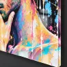 Inner Chaos sur Plexiglas 3 mm brillant sans attache visible