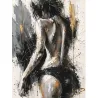 Tableau femme noir et blanc sensuel – Bare Essence par LVIP