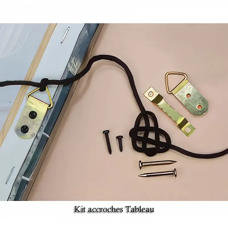 kits pour accrocher tableau offerts par LVIP