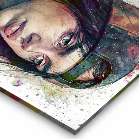 Portrait Pop Art Jeune Homme – Tableau Moderne sur Toile