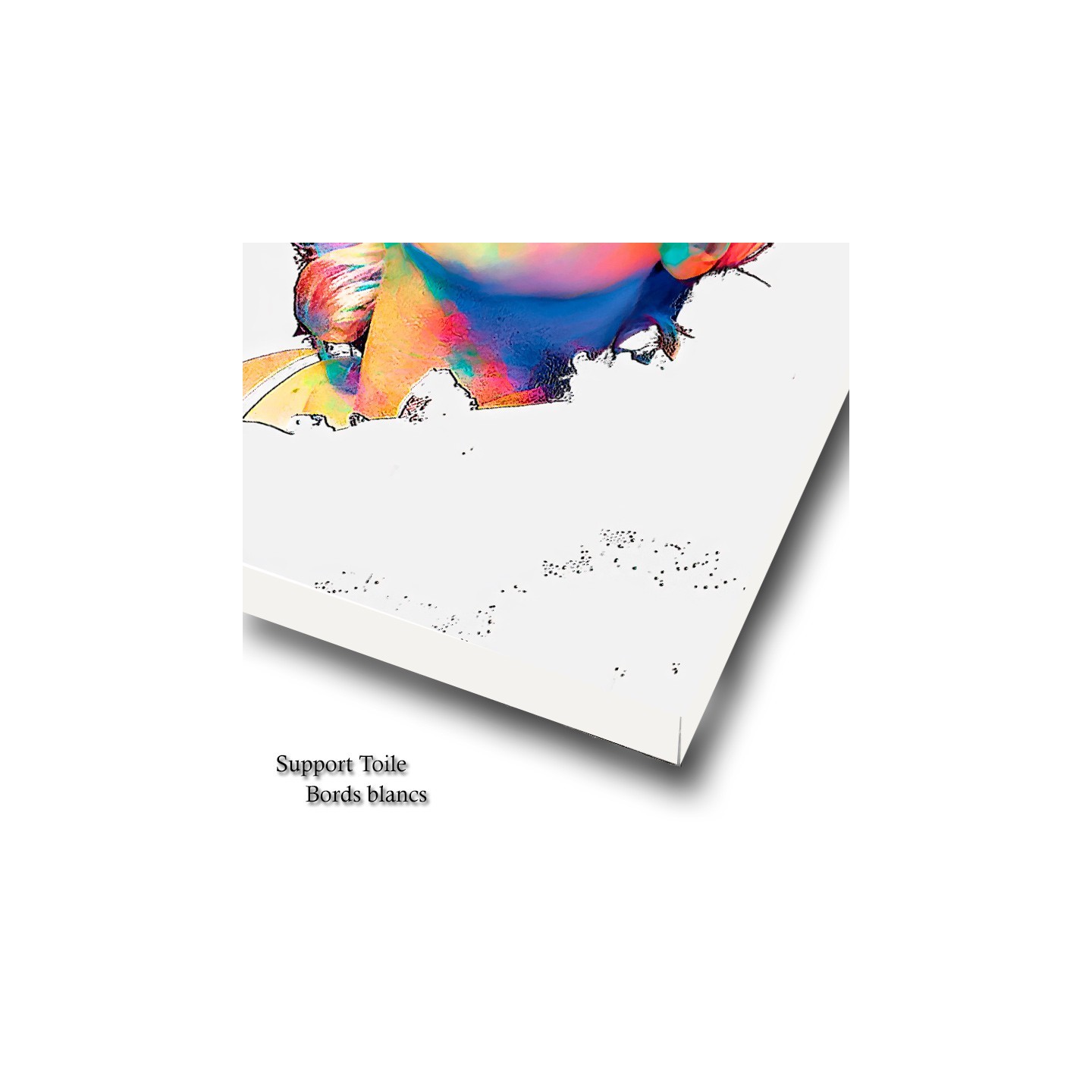 Décoration murale pop art marylin monroe portrait artistique impression pvc