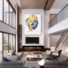 tableau marylin monroe pop art moderne décoration murale pour salon design