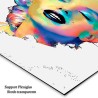 tableau pop art icône glamour hollywood marylin monroe impression plexiglas