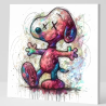 Tableau Snoopy Street Art Pop Art – Déco Graffiti Moderne