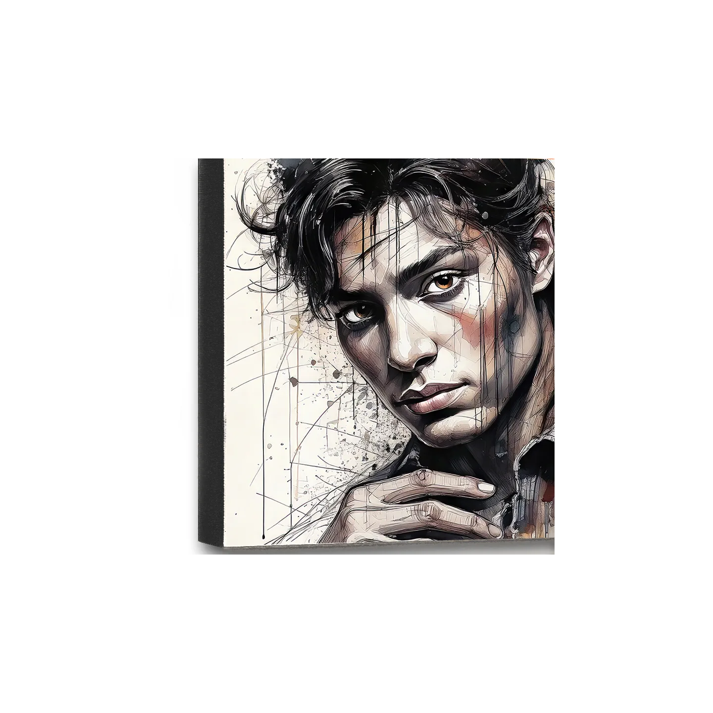 tableau déco murale homme élégant toile HD