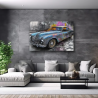 Tableau Pontiac 1951 Street Art – Voiture Vintage Pop Art & Déco Murale Moderne
