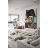 Tableau Femme Hip Hop Street Art – Portrait Urbain Moderne & Déco Murale Tendance