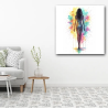 tableau corps féminin artistique déco murale POUR SALON