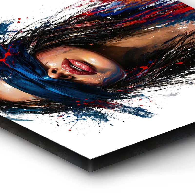 tableau femme street art déco impression plexi