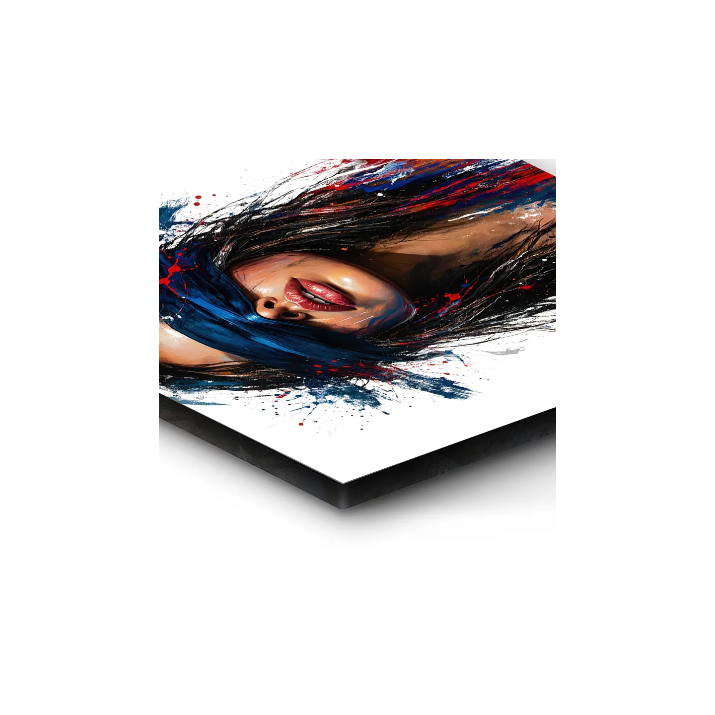 tableau femme street art déco impression plexi