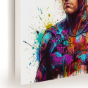 Tableau Batman graffitis Tags impression toile HD