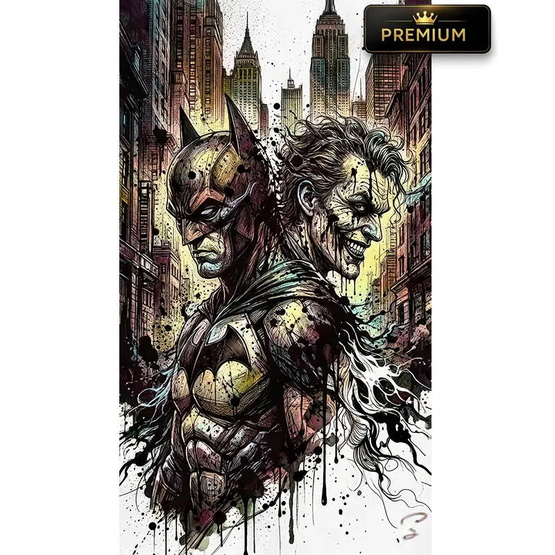 Tableau-art-urbain-batman-vs-joker-lvip