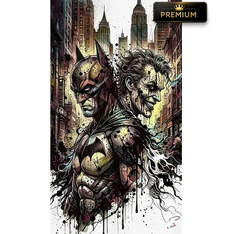 Tableau-art-urbain-batman-vs-joker-lvip