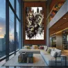 Tableau batman vs joker urbain pour deco moderne