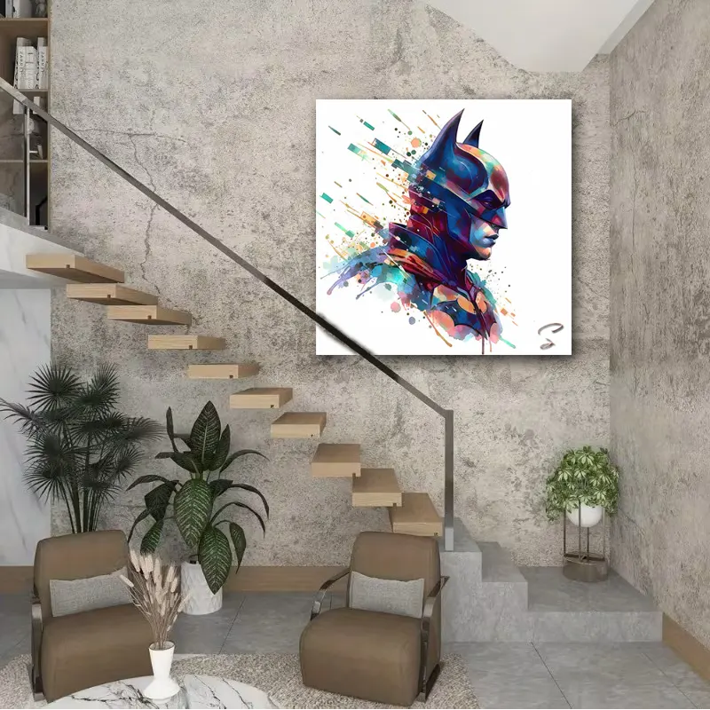 batman pop art comics pour deco murale