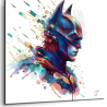 création batman pop art impression plexiglas
