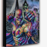Tableau Batman Pop Art Street Art – Gotham City Break Premium by LVIP