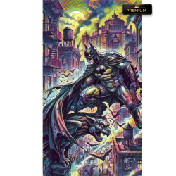 Tableau-déco Batman-super héro-Dc-Comics-Pop-Art-by-LVIP