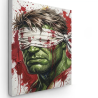Tableau Hulk imprimé sur toile canvas premium
