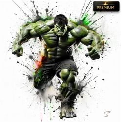 Tableau Hulk Enragé Pop Art Premium Marvel exclusif LVIP