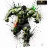 Tableau Hulk Enragé Pop Art Premium Marvel exclusif LVIP