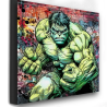 Tableau Hulk Street Art Premium | Art Urbain Marvel - LVIP