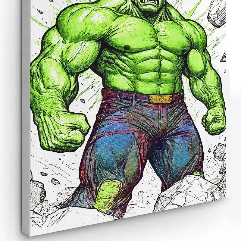 Toile Hulk super-héros impression haute définition impression toile
