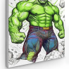 Toile Hulk super-héros impression haute définition impression toile