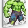 Toile Hulk super-héros impression haute définition impression toile