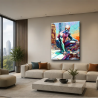 Tableau Spider-Man Pop Art Premium | Skyline New York | LVIP