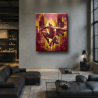 Décoration murale Spider-Man Pop Art haut de gamme pour Loft.