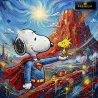 tableau-snoopy-superman-pop-art-premium-hero-friendship