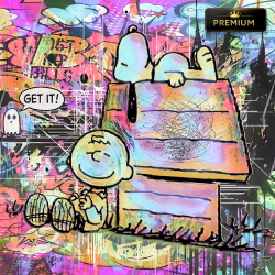 tableau-snoopy-charlie-brown-pop-art-par-LVIP