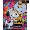 tableau-snoopy-charlie-brown-street-art-colorful-friendship