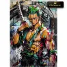 tableau-zoro-one-piece-street-art-sabreur-urbain-by-lvip