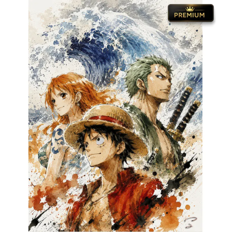 tableau-one-piece-luffy-zoro-nami-by-lvip