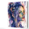 tableau-portrait-femme-contemporain-colore-impression-toile-canvas