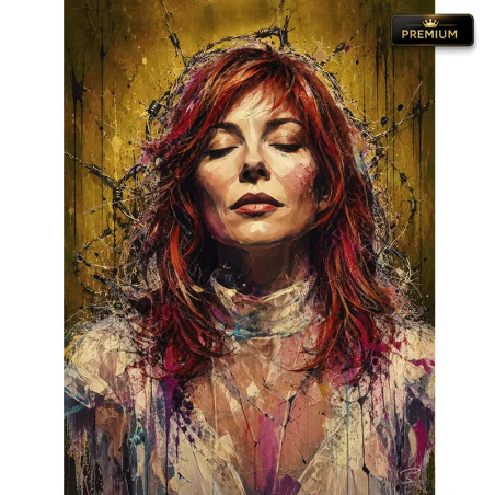tableau-mylene-farmer-pop-art-par-lvip