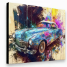 Tableau Chevrolet des années 1950 Chrome Rebellion sur supports premium LVIP toile hd