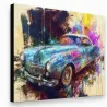 Tableau Chevrolet des années 1950 Chrome Rebellion sur supports premium LVIP toile hd