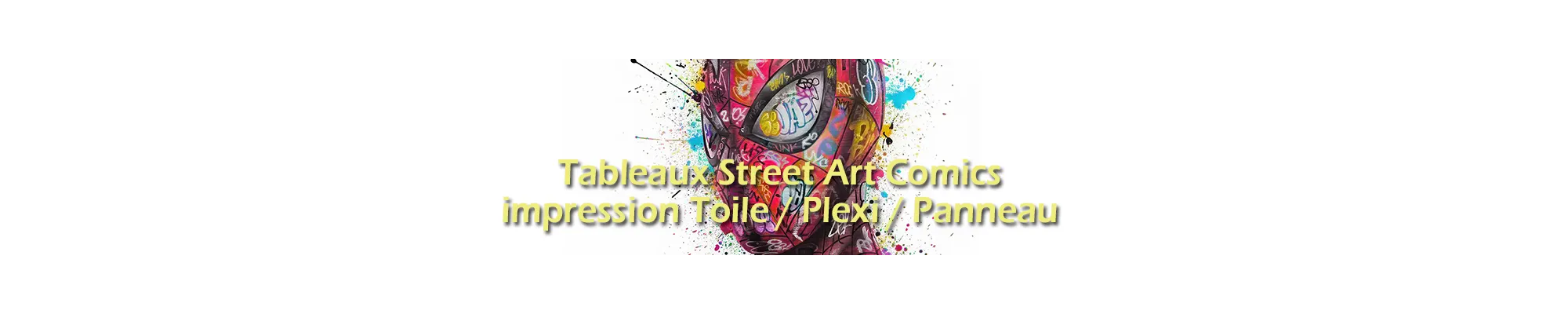 Univers Comics & Super-Héros | Tableaux Pop Art & Street Art by LVIP